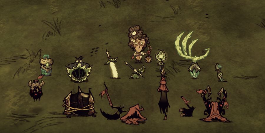 lunarplant and voidcloth(shadow) items shadow/voidcloth strengthen – Don't Starve Together Mod
