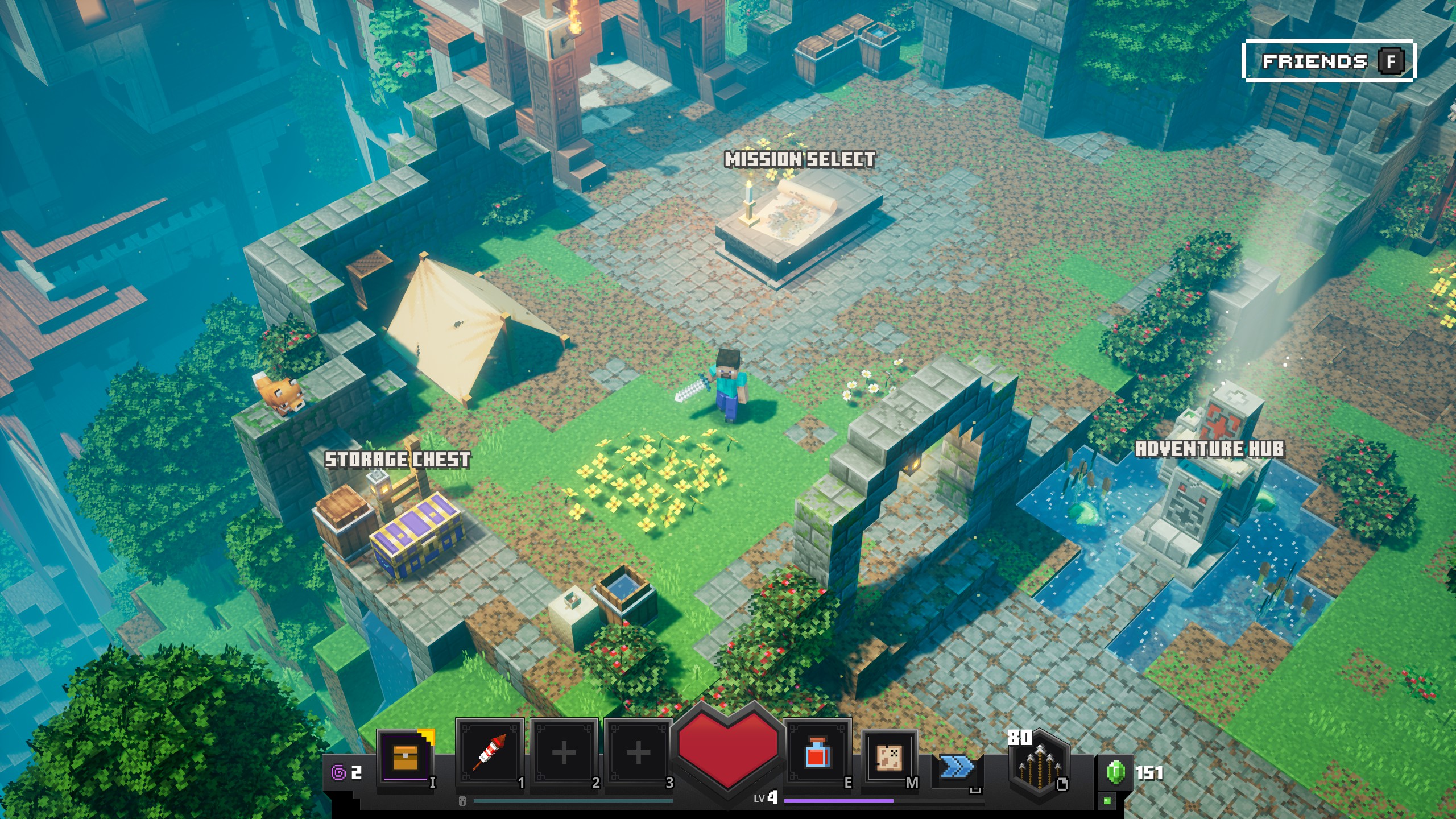 Minecraft Dungeons gameplay screenshot 2