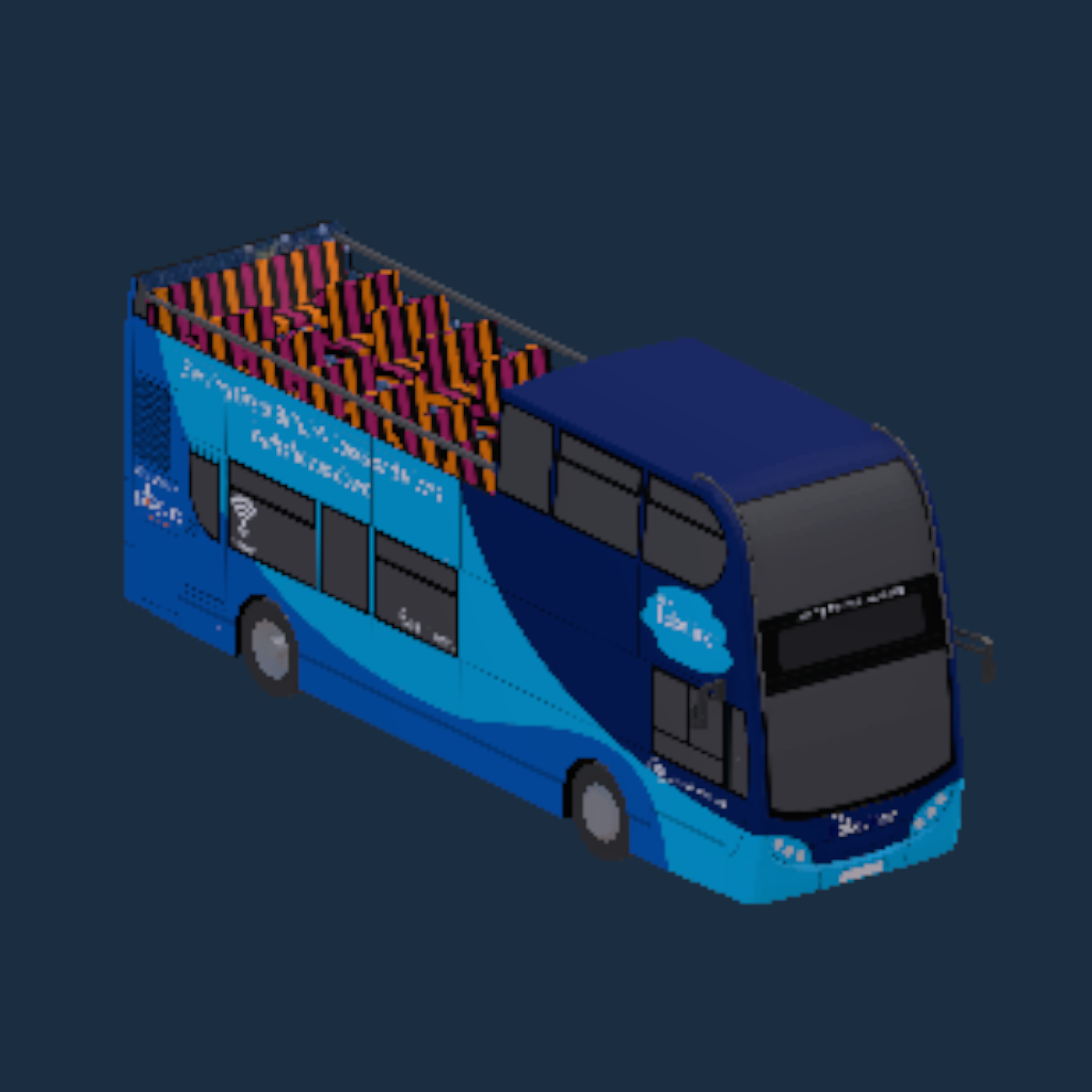 ADl Enviro400 Scania N230UD Open Top NorBus Lakeliner