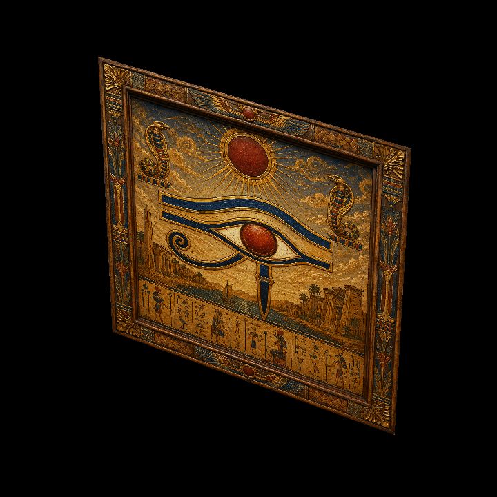 Painting, Eye of Ra {2D}