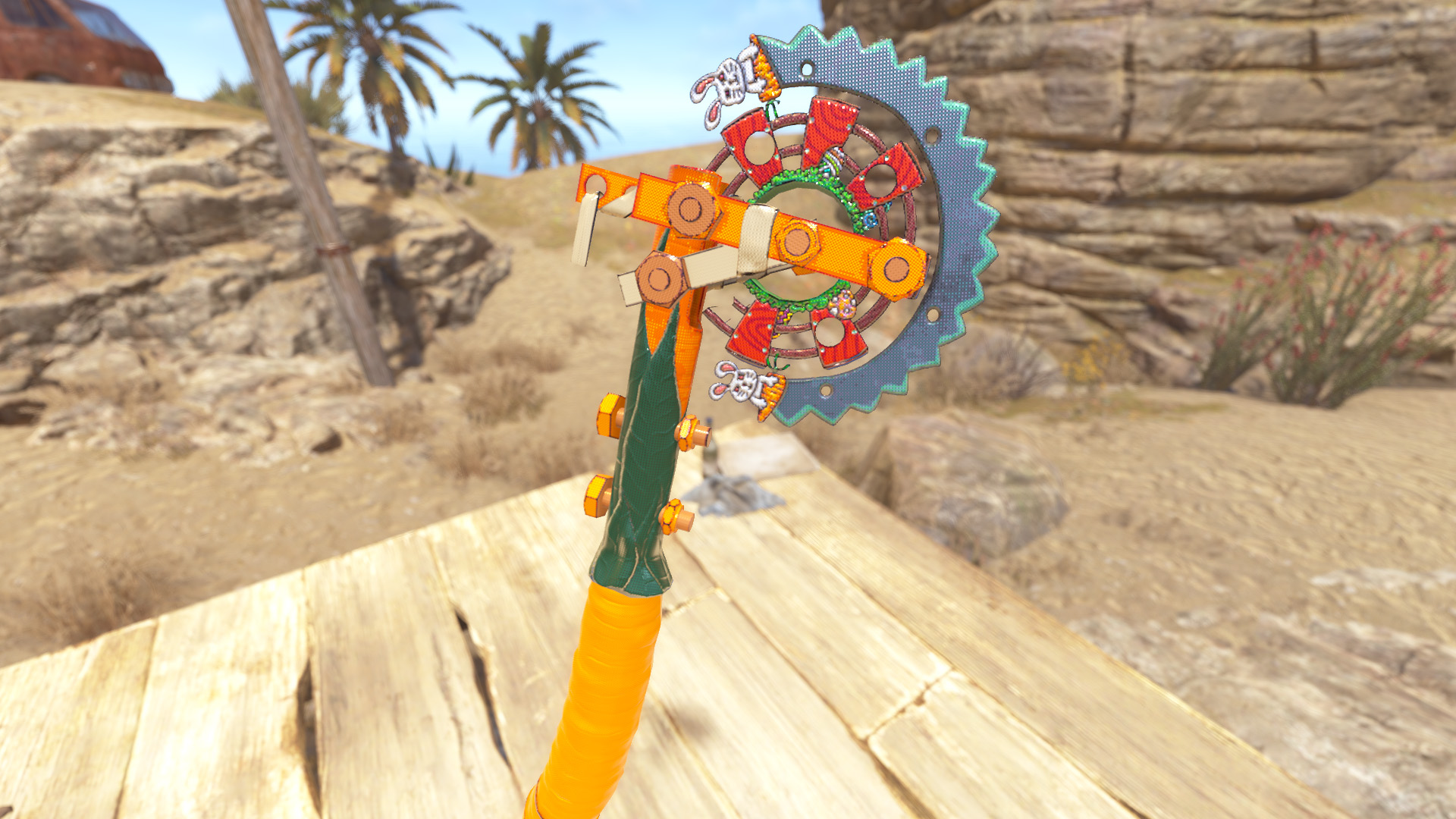 Carrot Chopper Salvaged Axe thumbnail 7