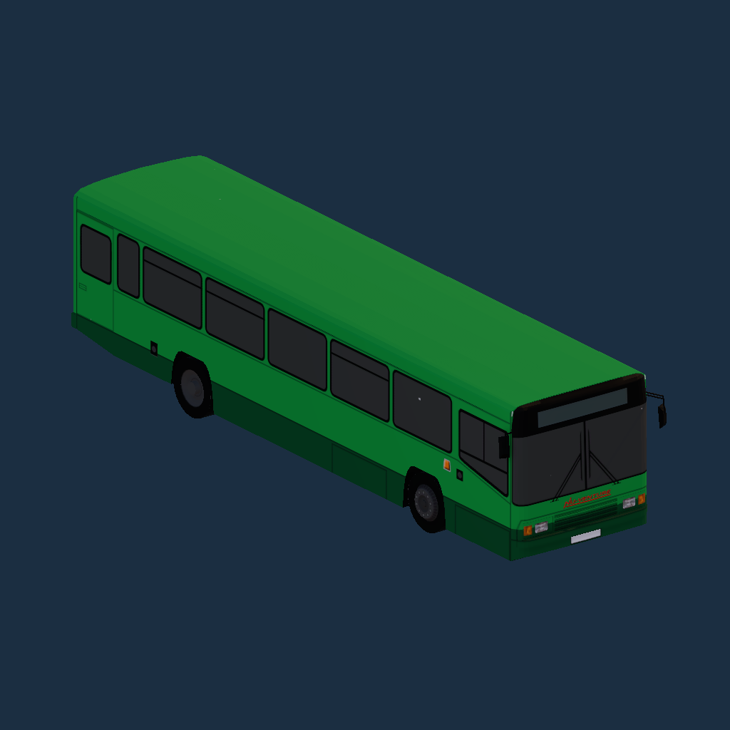 Volvo B10M Alexander PS - Nu-Venture Green