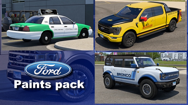 Ford Paintjobs pack preview
