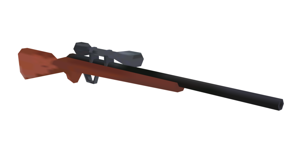 GTA SA Sniper Rifle Wall Mounted