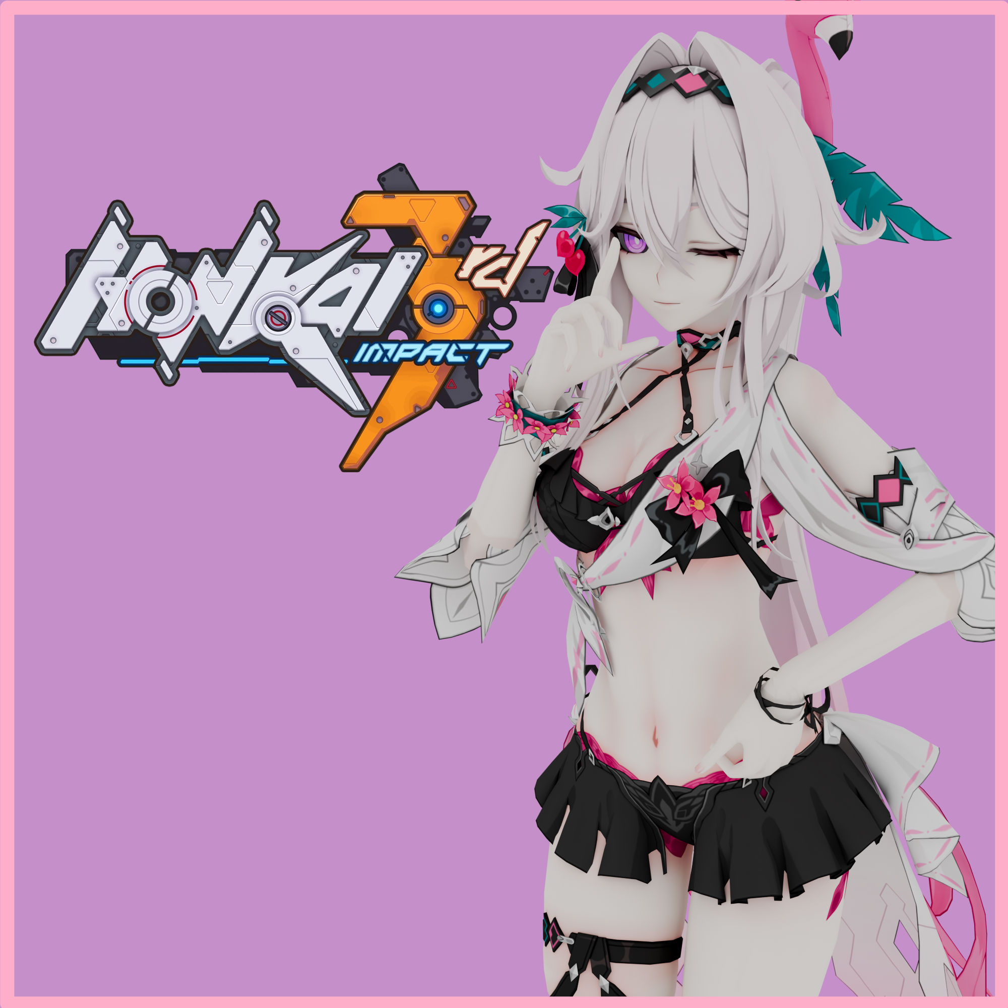 Honkai Impact 3rd - Thelema Nutriscu - Summer Render (PM & NPCs)
