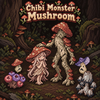 Chibi Monster Mushroom Skin