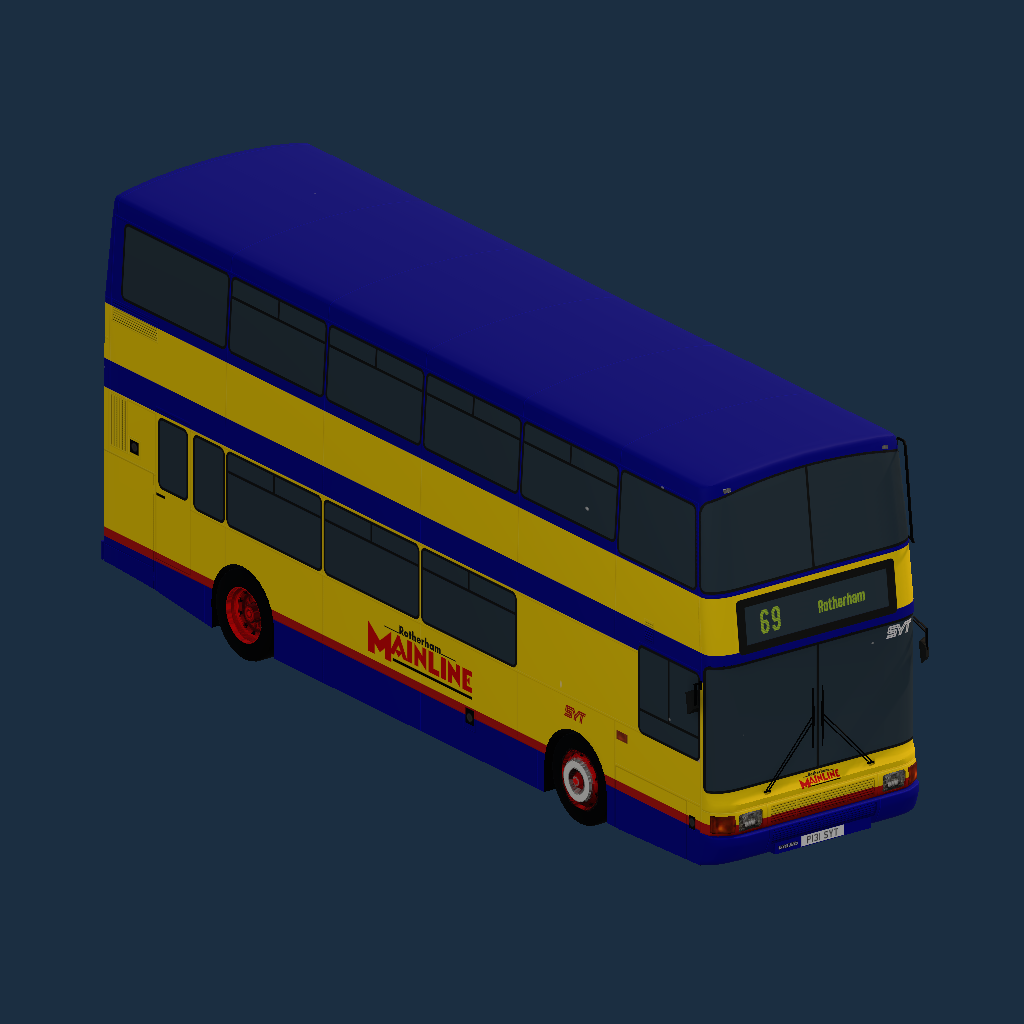 Volvo Olympian 10.3m Palatine 2 - SYT Rotherham Mainline