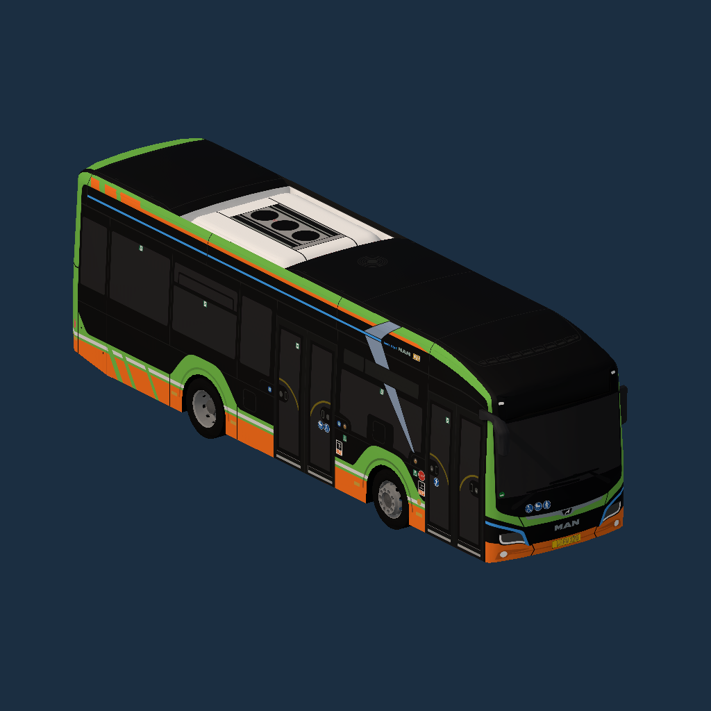 Nanning Bus [V2](MAN Lion's City 10E by _T_B_N_)