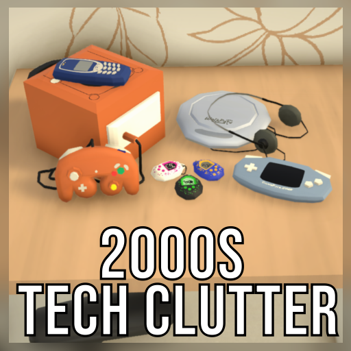 2000s Tech Clutter