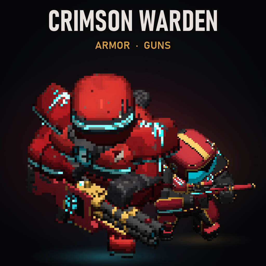 Crimson Warden preview