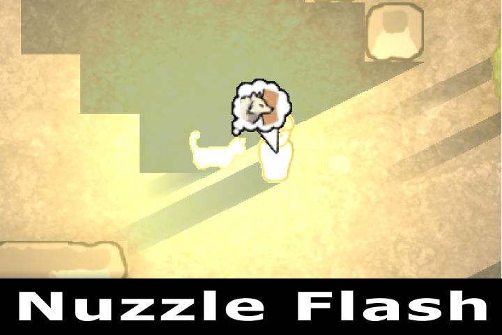 Nuzzle Flash mod preview for RimWorld