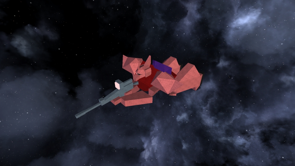 [Fighter Blueprint] MS-14s Char's Gelgoog : Mobile Suit Gundam GQuuuuuuX