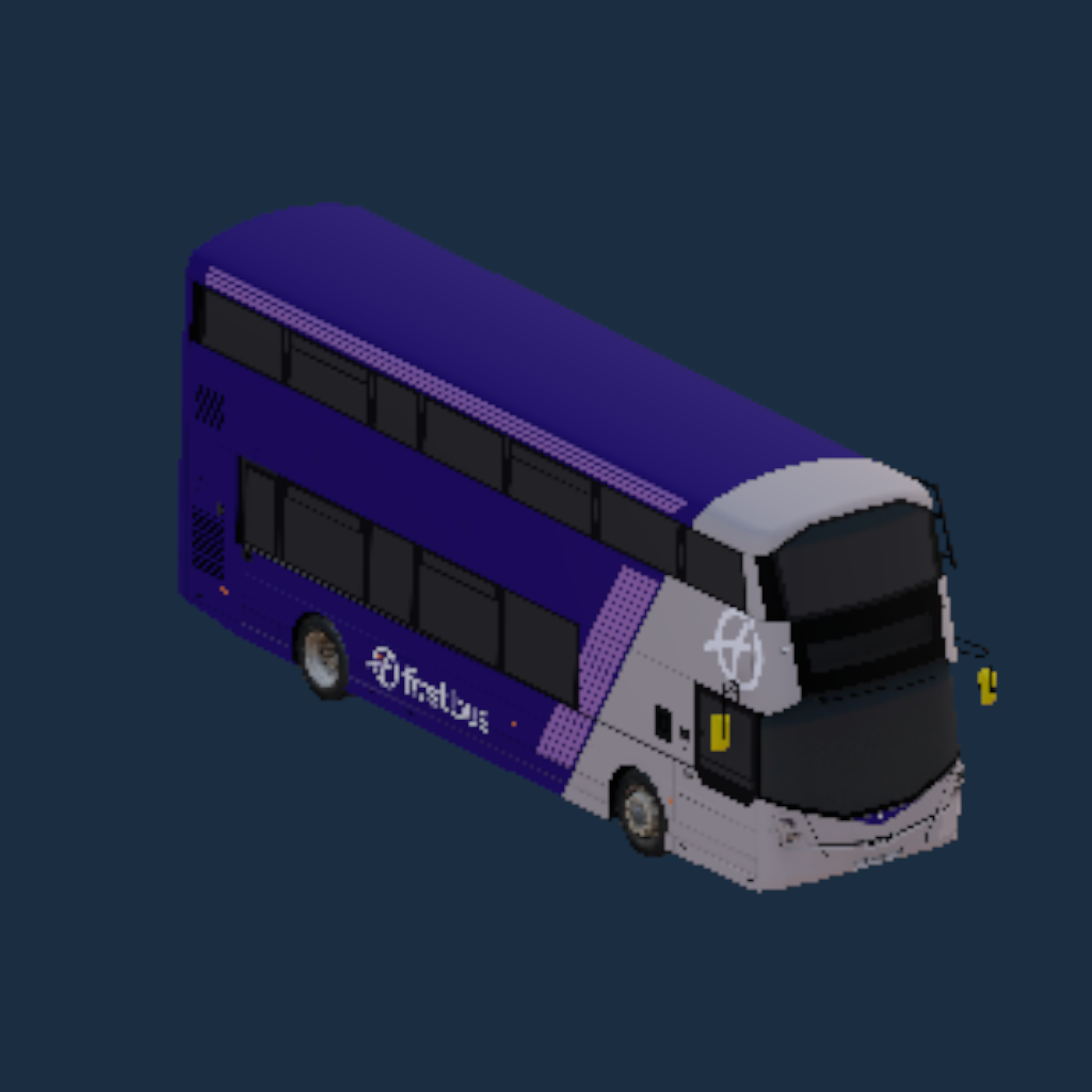 Wright Streetdeck Ultroliner First Ultraviolet Branded Remastered
