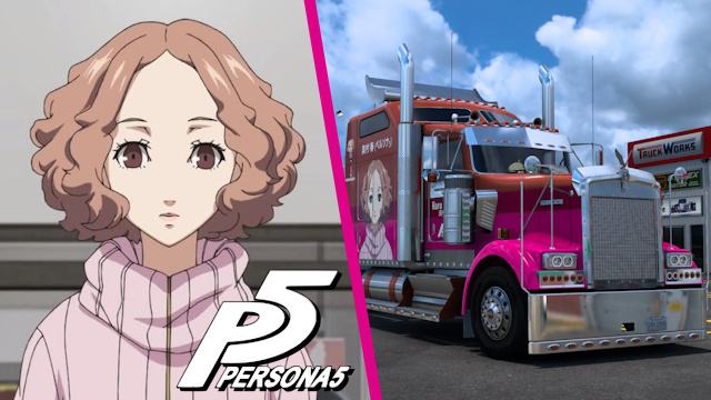 Kenworth W900 Haru Okumura - Persona 5 Skin