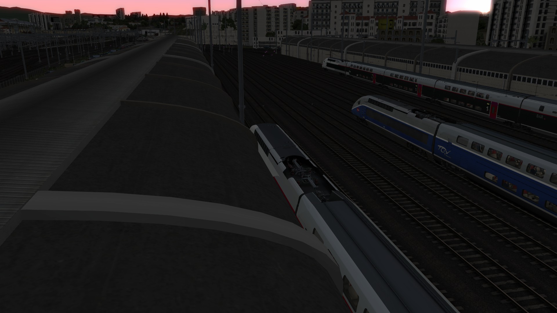 458 French ligne TGV Part 1 Marseille Saint Charles Ballet TGV