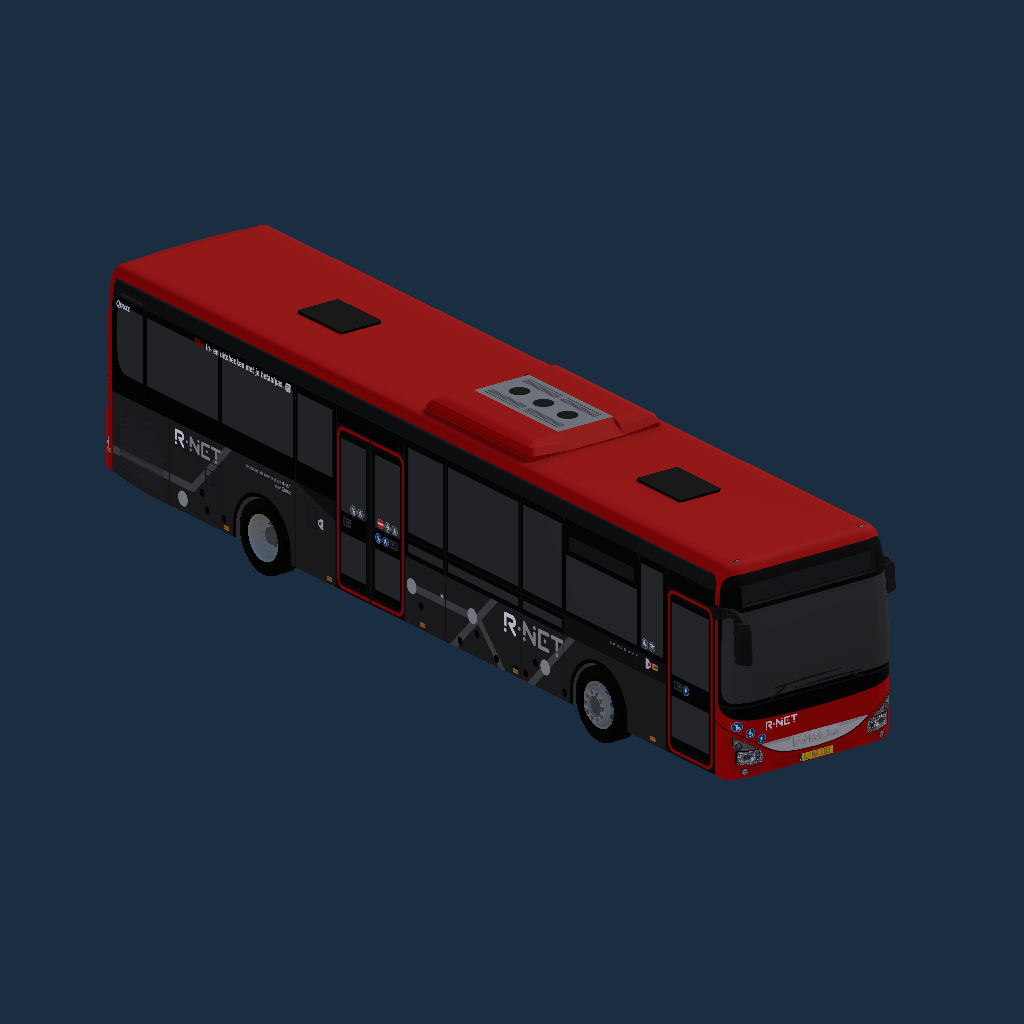 Qbuzz ZHN R-NET | IVECO Crossway LE 13m AST-1 (Until 2019)