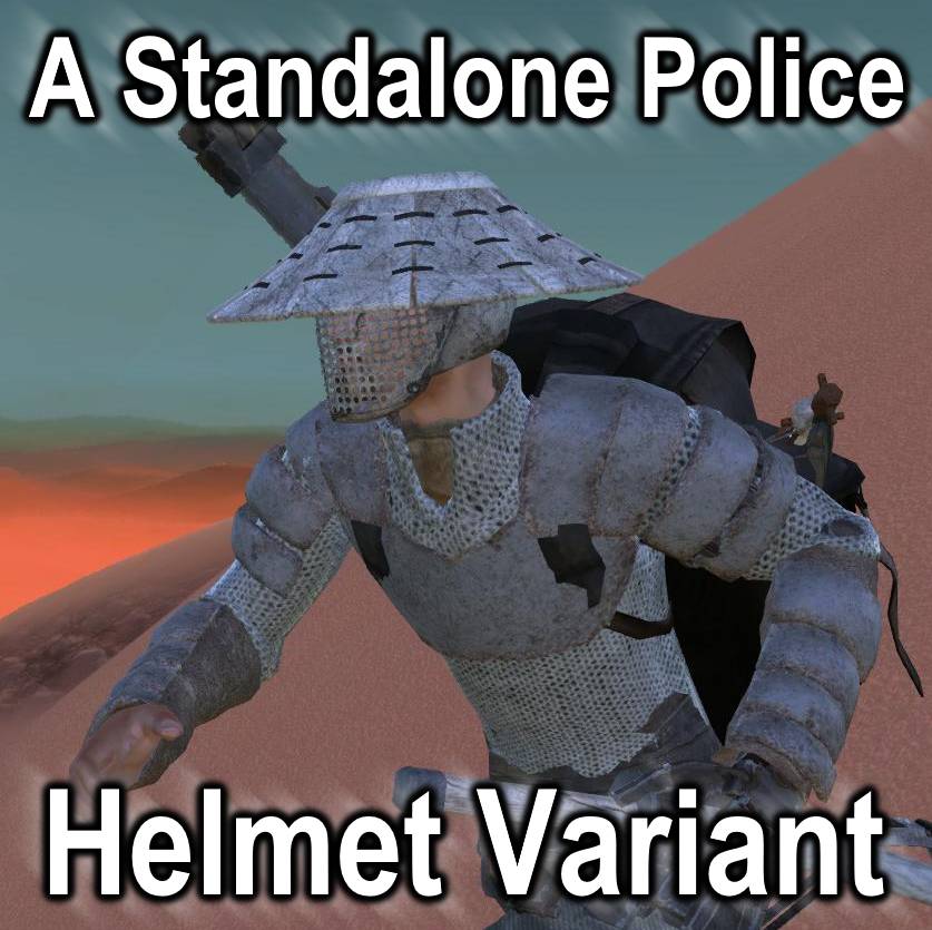 A Standalone Police Helmet Variant