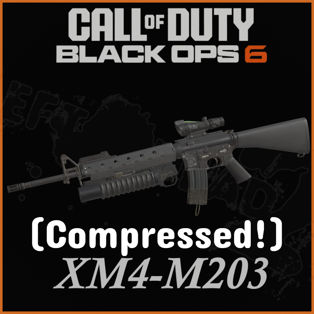 COD21：BO6 XM4 with M203 (Compressed Edition)