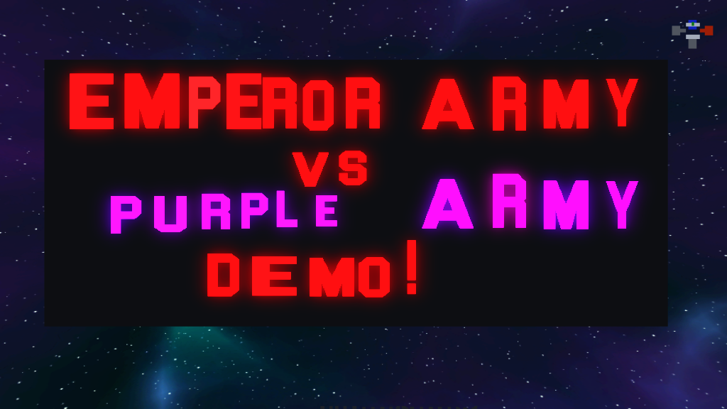 empeoror army vs purple army demo!