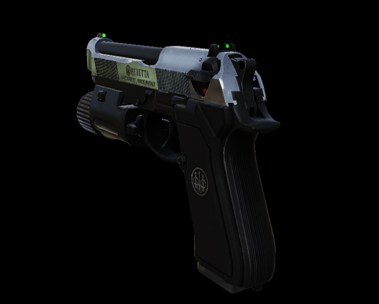 9mm - Black & Chrome preview
