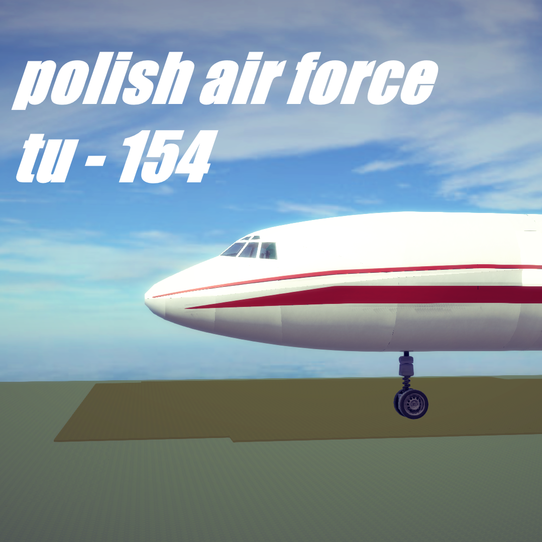 Polish air force Tu-154