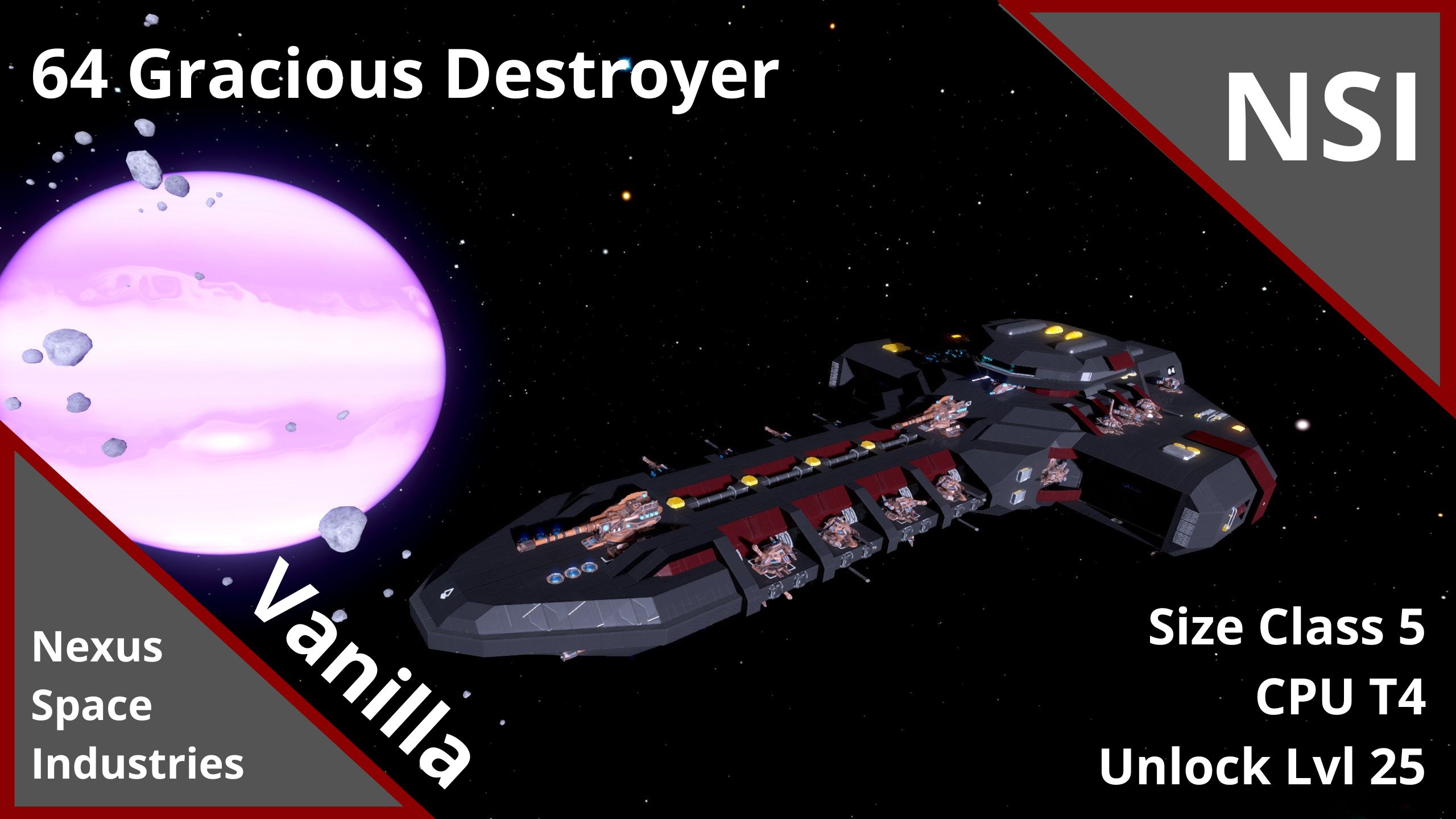 64 Gracious Destroyer (Vanilla)