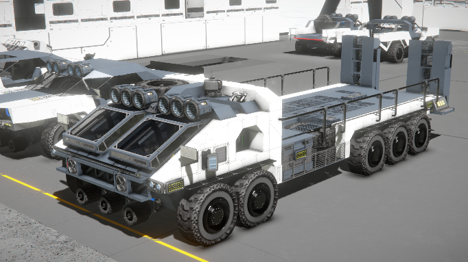 - CM - Aeon G2 - Vehicle Transport Truck - preview