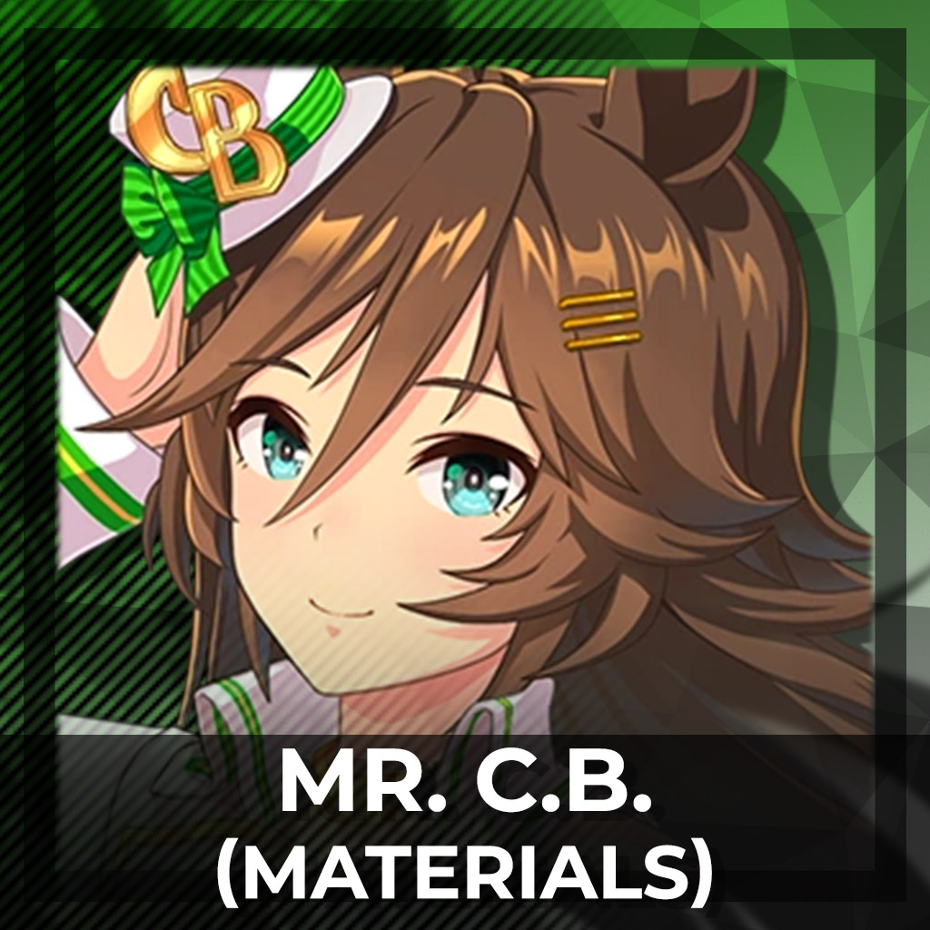 [DipSippy] Mr. C.B. [Umamusume: Pretty Derby] : Materials
