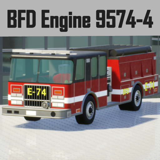 Bricksburg County Fire Engine 9574-4