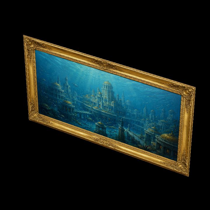 Painting, Atlantis {2D}