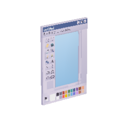 MS PAINT mirror