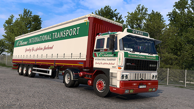 O'Kane Transport - DAF F421 & Tirsan SCS