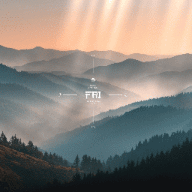 Soft golden light through the morning mist in the mountains | SalyutSash preview