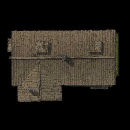 wooden house colored 1
