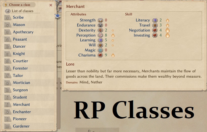 Pretzel's RP Classes