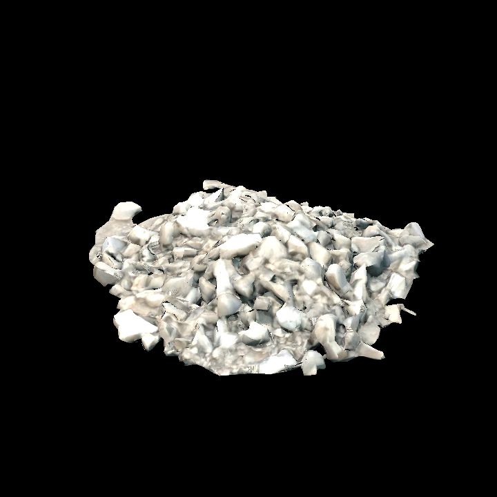 Stone rubble pile 4