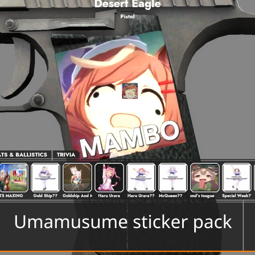 Umamusume Sticker pack