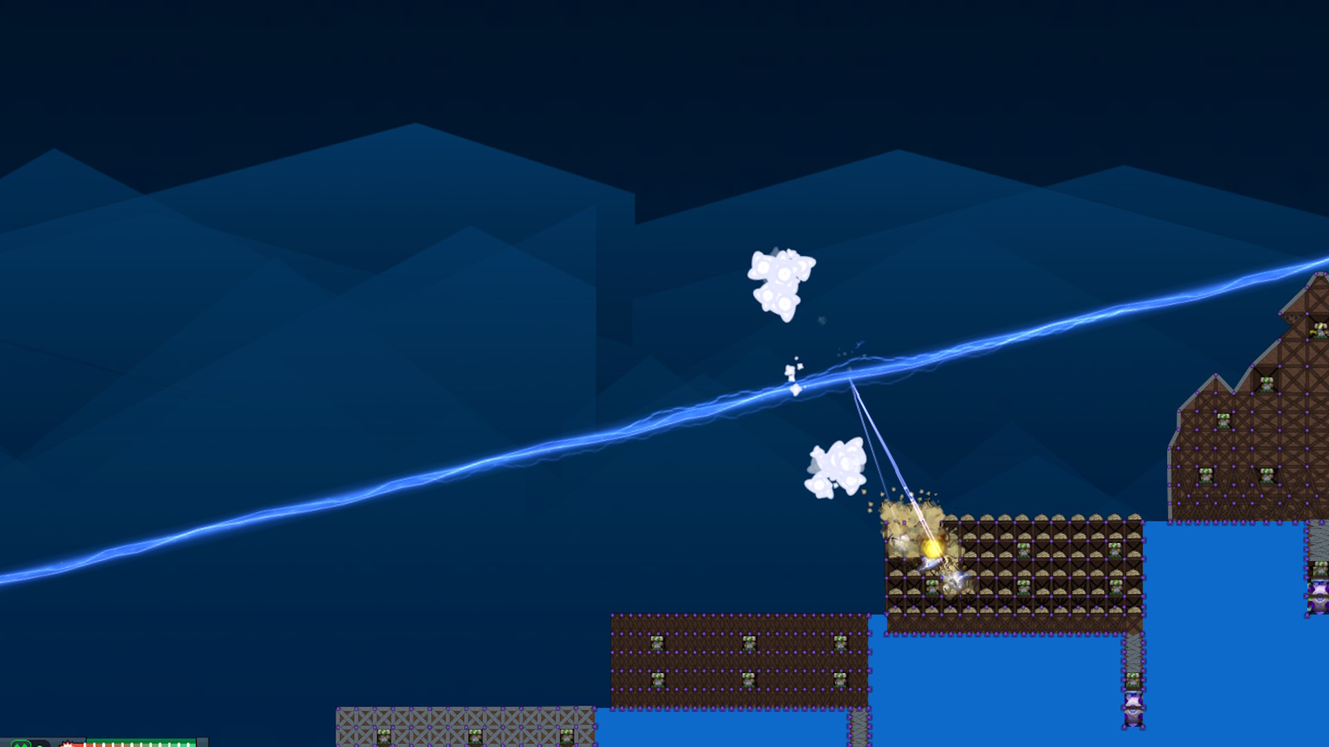 Lightning Beam Attack Device - Template