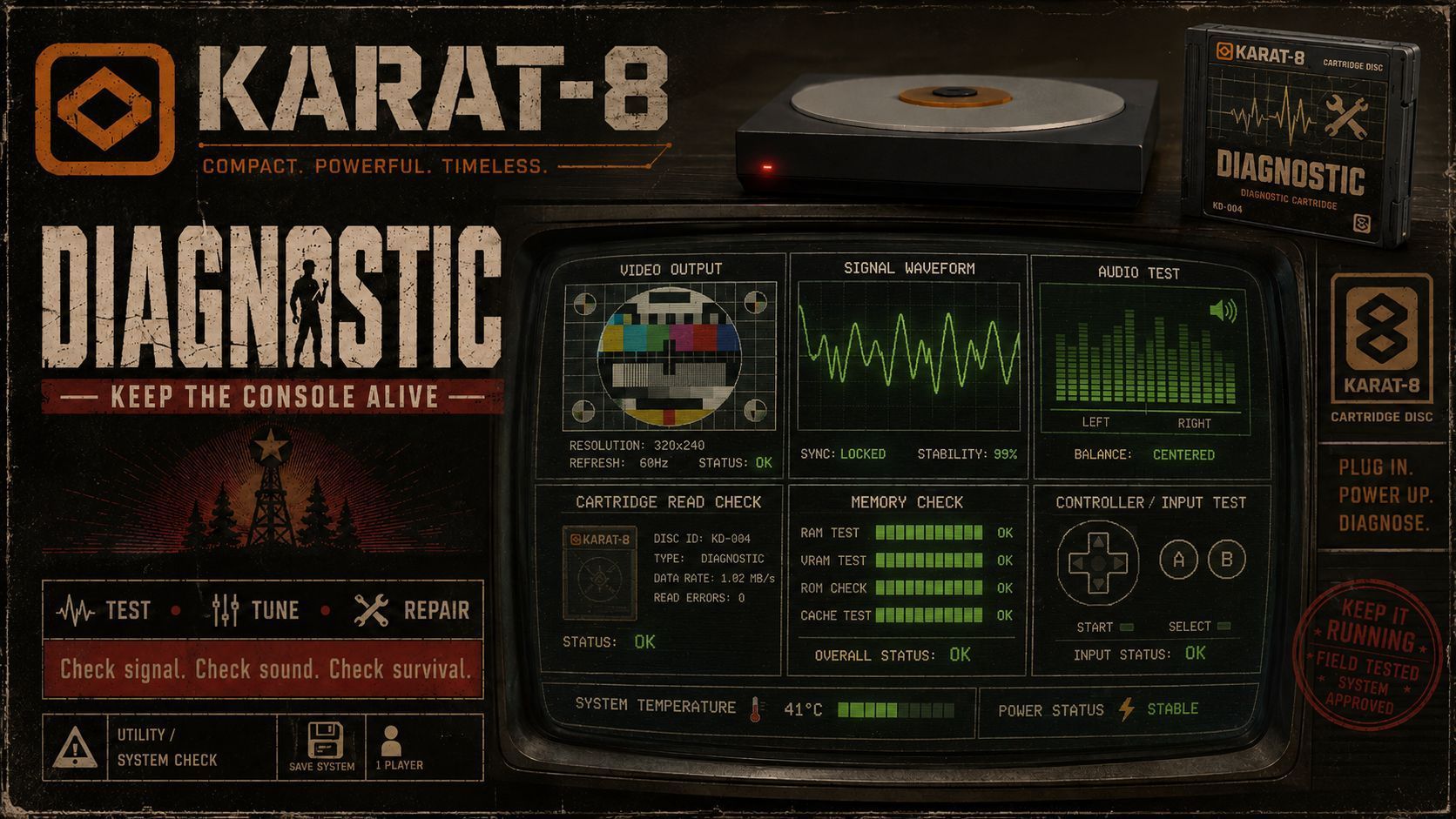 KARAT-8: Service Cartridge No. 1