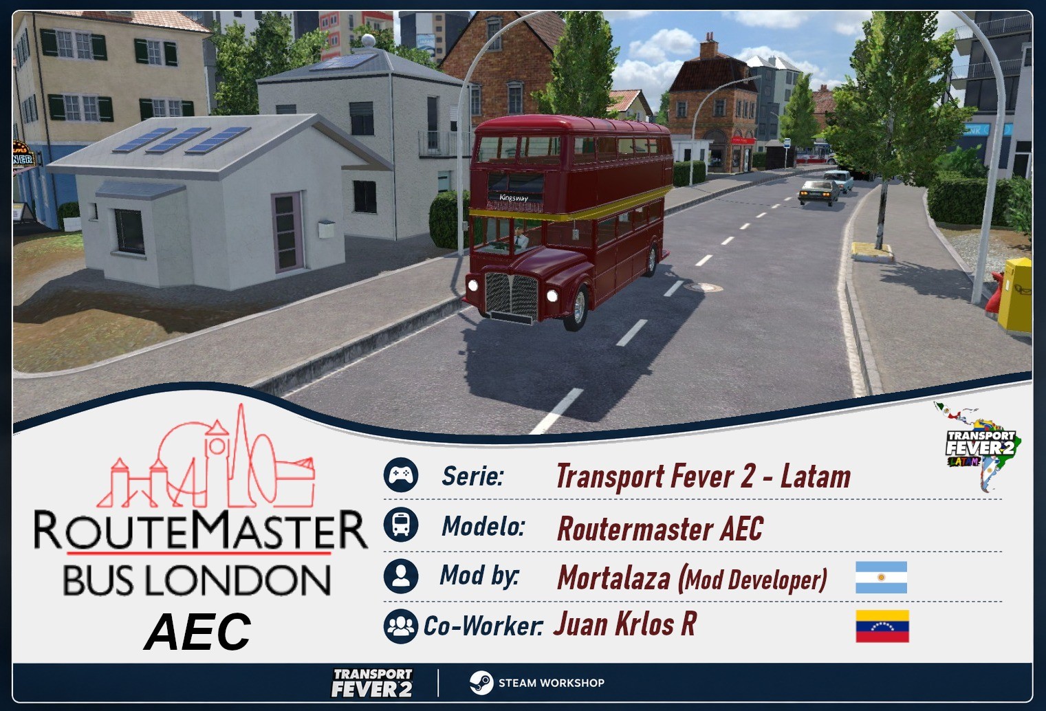 Routemaster AEC - London BUS preview