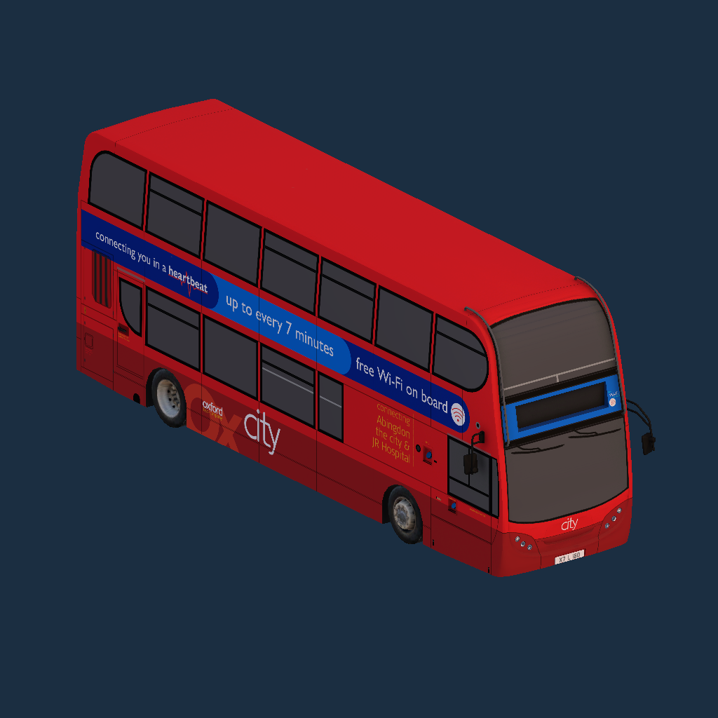 Oxford Bus Company Heartbeat Scania Enviro 400