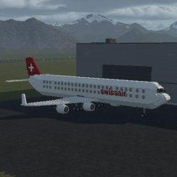 Softbody AIR LINER MD-12 Swissair