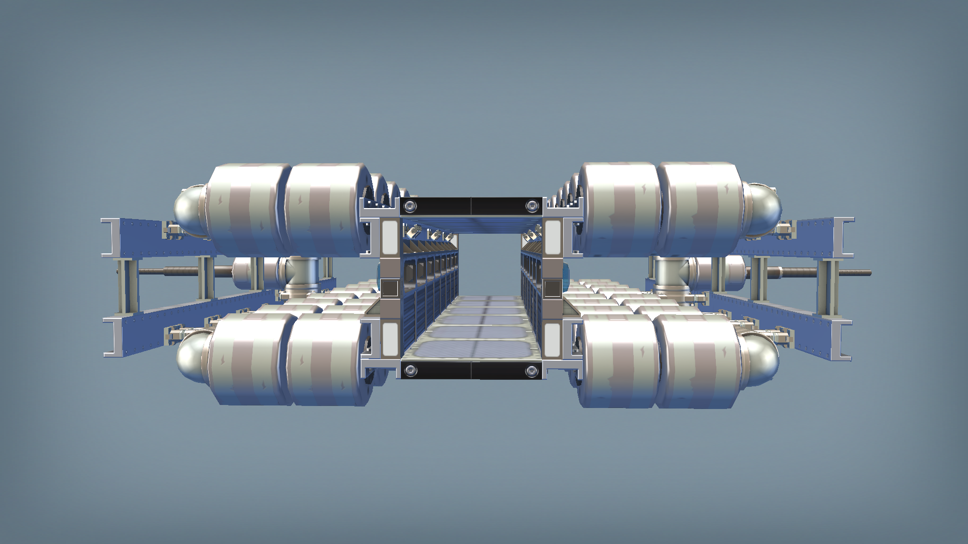 space station fuel depot beamwalk