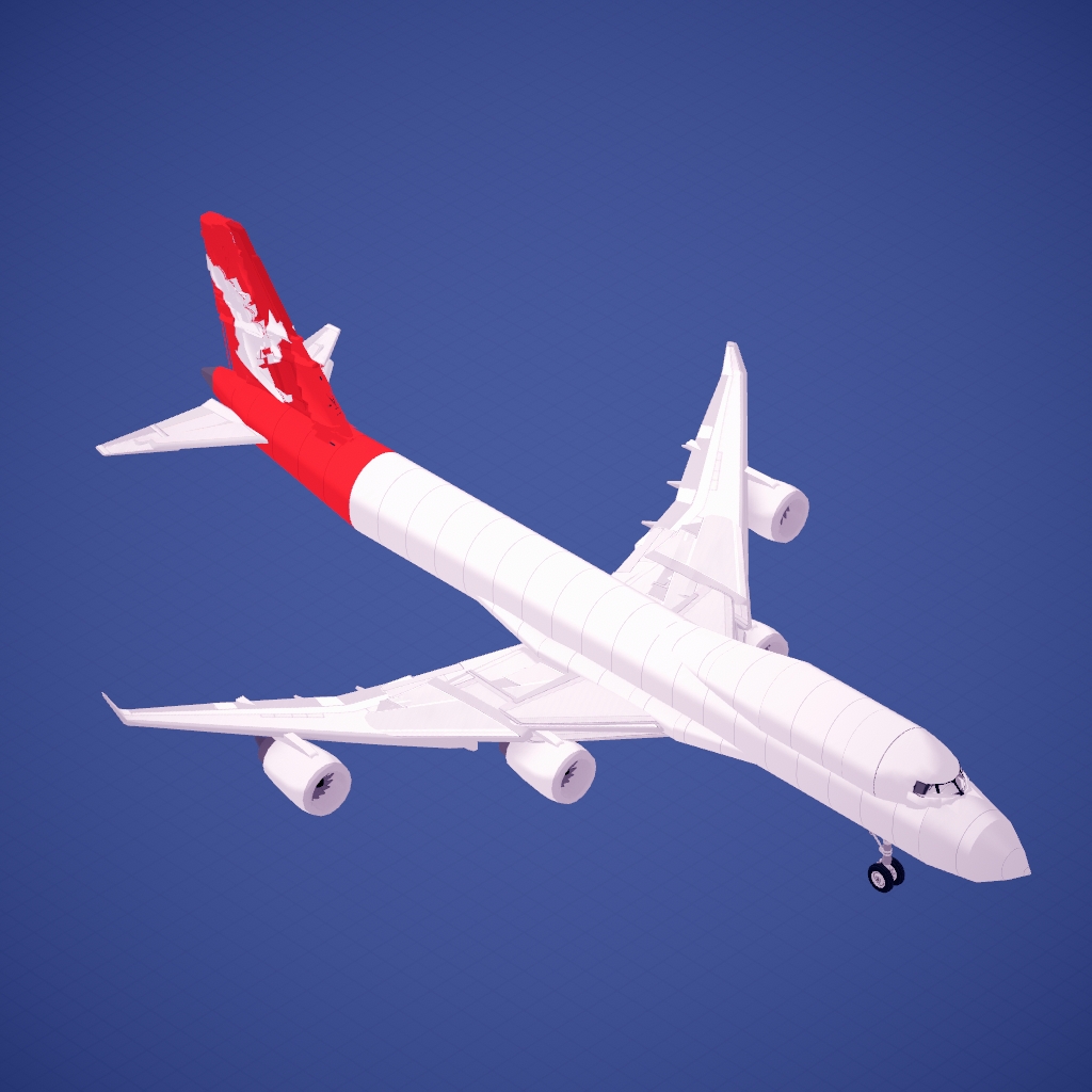 BOEING 747 QANTAS REALISTIC