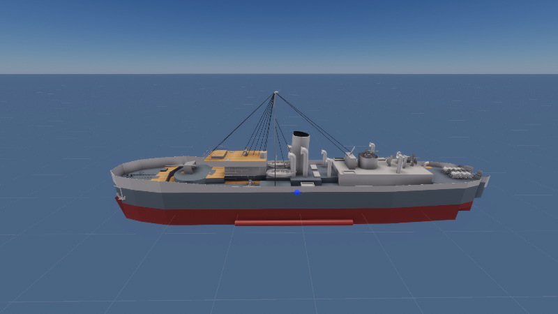 Modified flower class corvette