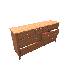 Messy Open Dresser- V2