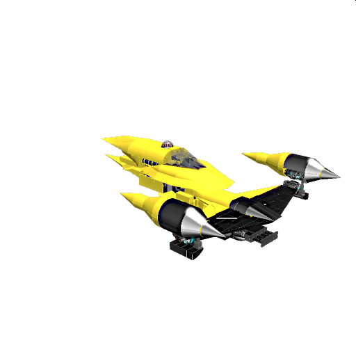 Naboo Starfighter Star Wars Episode I preview
