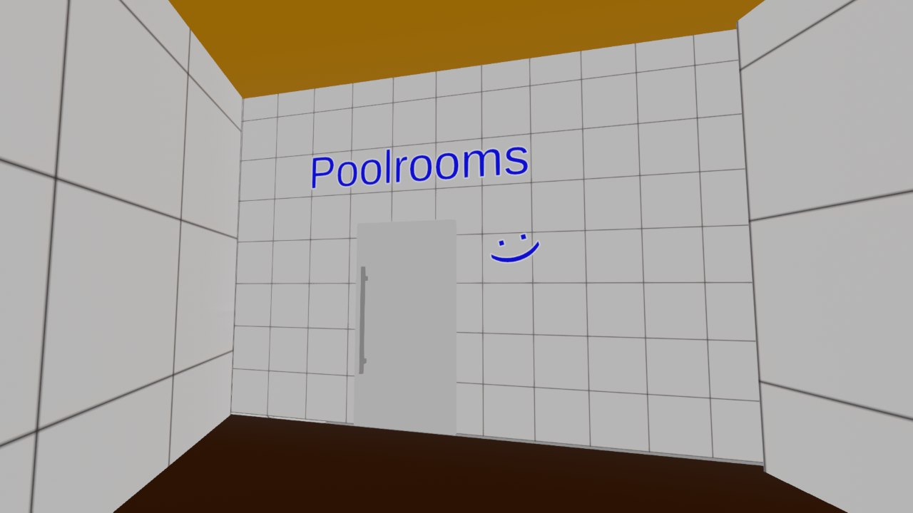 Escaping diffrent Backrooms Levels!
