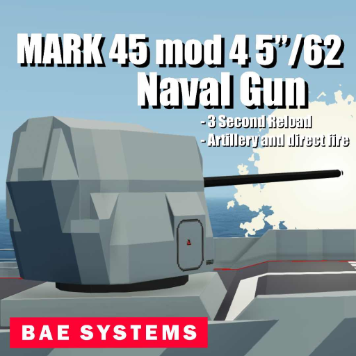 Mk 45 Mod 4 5"/62 Naval Gun V2.1
