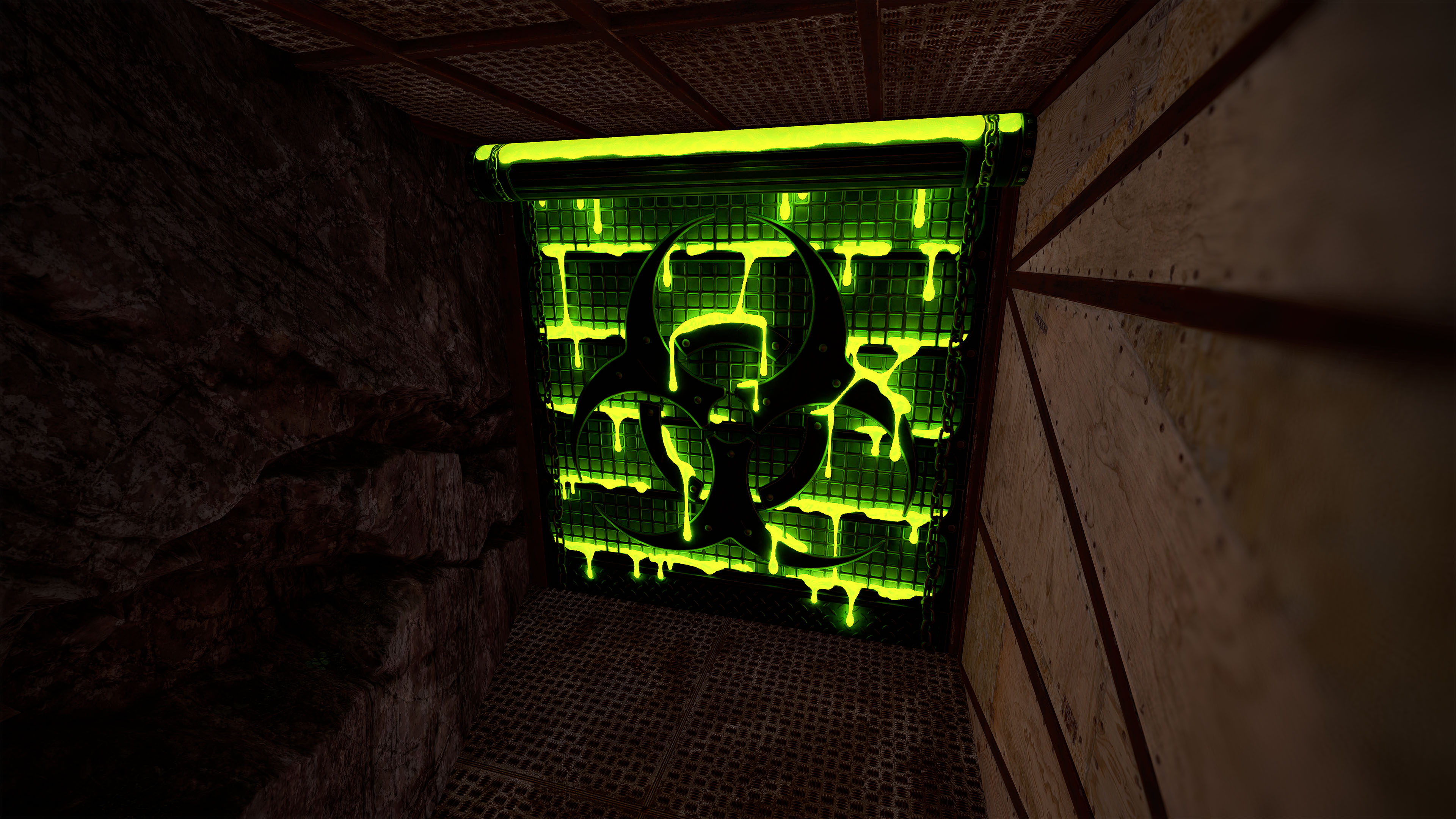 Biohazard Bunker Garage Door thumbnail 11